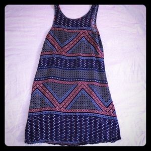 A dress I wore twice, very cute and ties in back